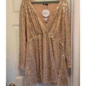 Boo hoo dress